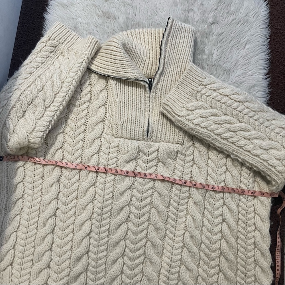 Mr. Mittens Half Zip Cable Jumper - Picture 8 of 8